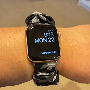 Only Band, Elastic Scrunchy Band Compatible with Apple Watch Band 38/40/41mm S/M